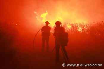 Zowat 1.200 mensen op de vlucht voor bosbrand in Californië