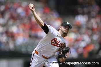 Orioles hit 4 HRs off Wheeler, beat the Phillies 8-3 to take 2 of 3 in the series