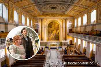 Bridgerton: Greenwich Chapel of St Peter and St Paul appears