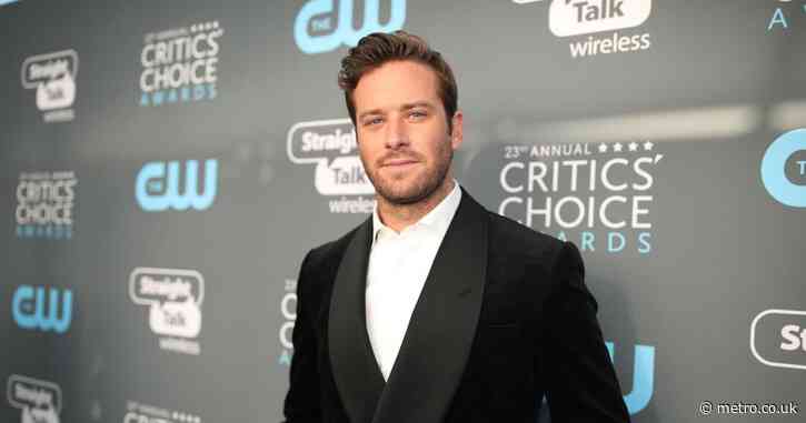 Armie Hammer claims he’s ‘grateful’ for cannibalism accusations