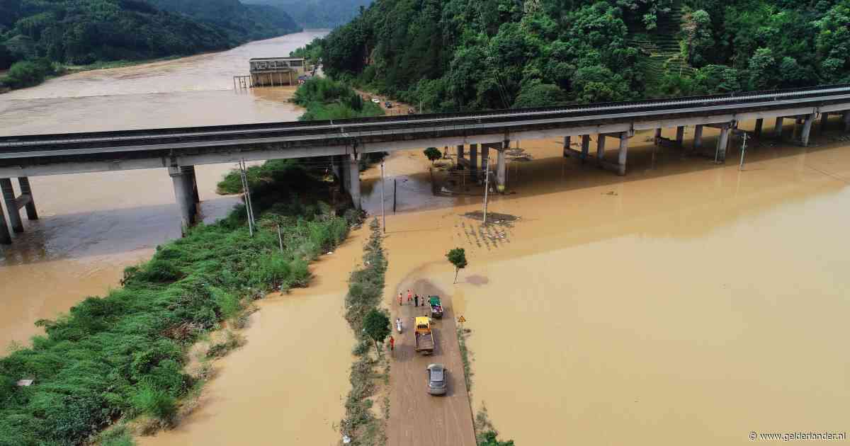 Overstromingen door zware regenval in China: tienduizenden inwoners geëvacueerd
