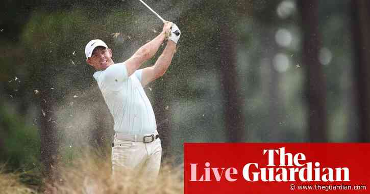 US Open 2024: McIlroy and DeChambeau lead race for title in final round – live