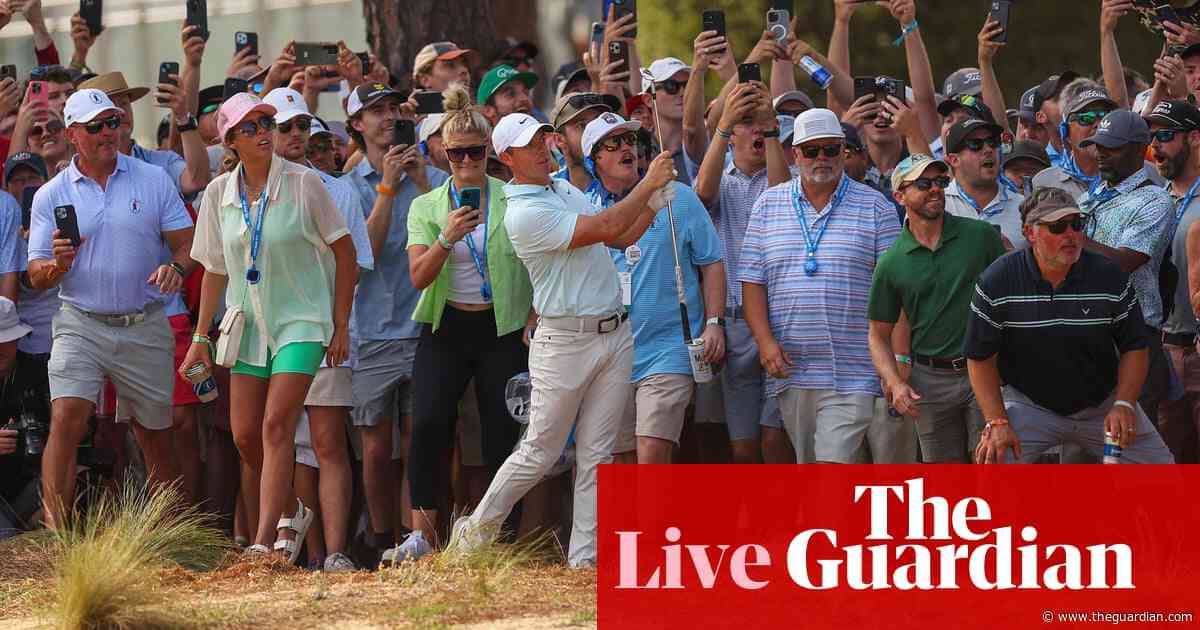US Open 2024: McIlroy and DeChambeau battle for title in final round – live