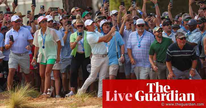 US Open 2024: McIlroy and DeChambeau battle for title in final round – live