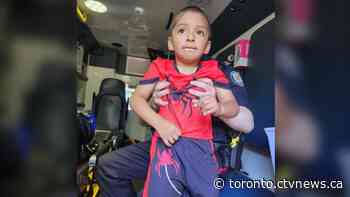 Police seek public's help after child found in Toronto's west end on Sunday