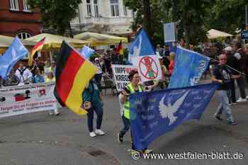 Fünfter Protestmarsch durch Bad Oeynhausen