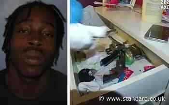 Shocking moment ‘coward’ found stashing loaded gun in daughters’ underwear drawer