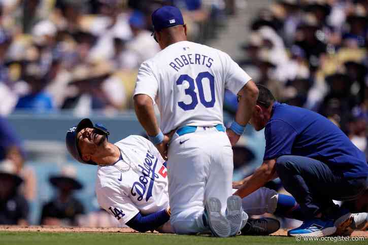 Dodgers shut out Royals but lose Mookie Betts to fractured hand