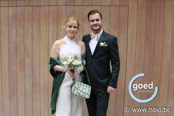 Pas getrouwd: Lina en Jochen in Hasselt