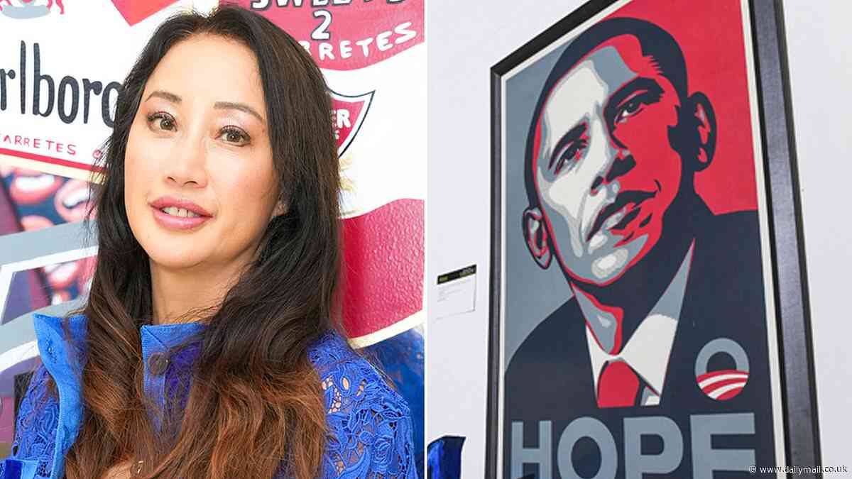 Silicon Valley tycoon who fundraised for Obama says Biden is 'out of touch and asleep at the wheel' as she backs Trump - and is selling more than $1 million in Democrat collectibles including JFK's rocking chair