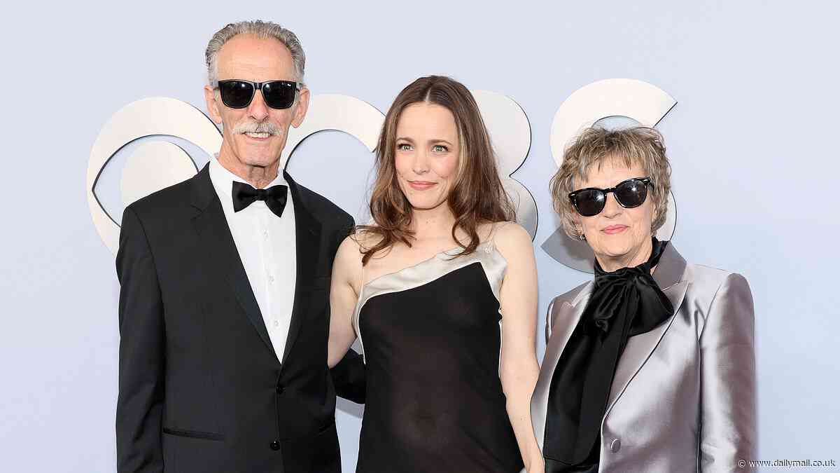Tony Awards 2024: Rachel McAdams stuns in a sheer black gown as she walks red carpet with her stylish parents