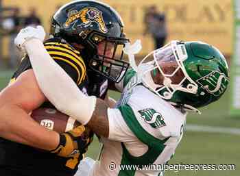 Lauther’s field goal on final play rallies Riders to 33-30 win over Ticats