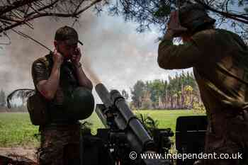 Ukraine-Russia war – live: Putin’s troops suffer in Kharkiv as Zelensky says peace talks ‘tomorrow if Moscow leaves’