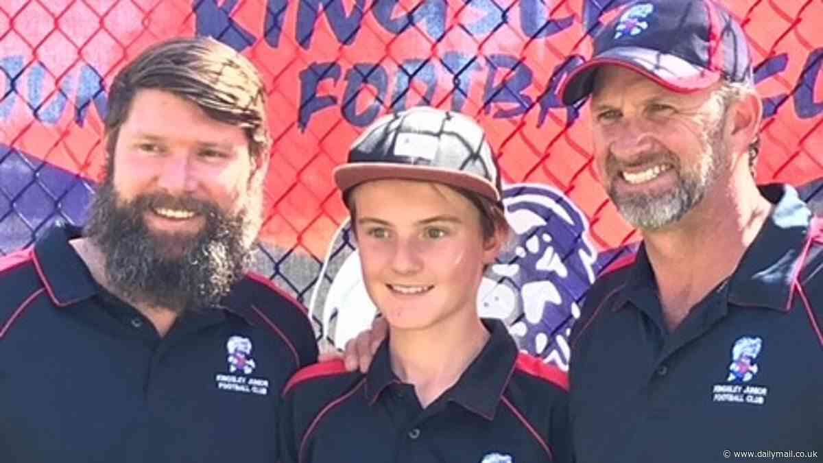 Darcy Metcalf paralysed and unable to speak after horror accident while on the way to footy in Perth