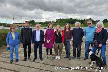 Labour vows to get tough on pollution on visit to Wivenhoe