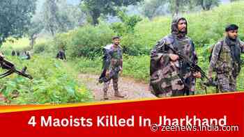 4 Maoists Killed In Encounter With Police In West Singhbhum In Jharkhand