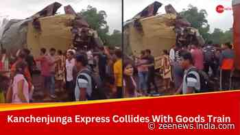 BREAKING: Atleast 5 Feared Dead, Many Injured After Kanchenjunga Express Collides With Goods Train Near Bengal`s New Jalpaiguri