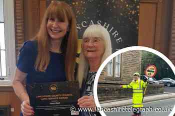 Longridge gran who has been lollipop lady for 55 years given award