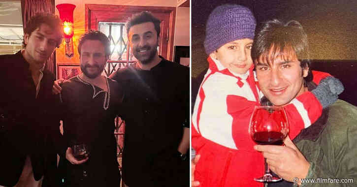 Ibrahim Ali Khan shares a new picture with Ranbir Kapoor