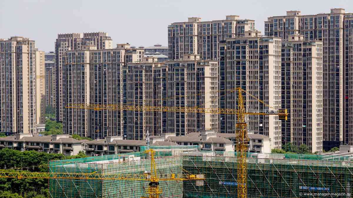 China: Investitionen in Immobilien von Januar bis Mai auf Talfahrt