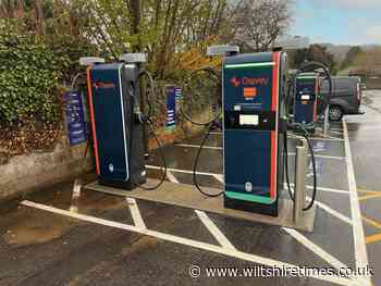 More EV chargers installed in Wiltshire town for visiting shoppers