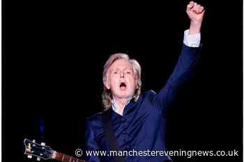 Paul McCartney announces UK shows including two nights in Manchester