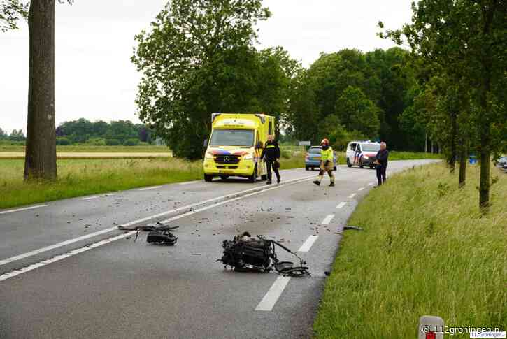 Man(22) overleden na eenzijdig ongeval Winschoterweg Blijham (update)