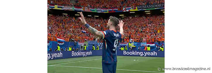 4,7 miljoen kijkers zien overwinning Oranje tijdens EK
