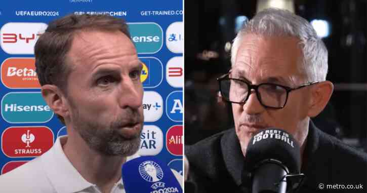England legend Gary Lineker ‘disagrees’ with Gareth Southgate’s comments over Trent Alexander-Arnold substitution against Serbia