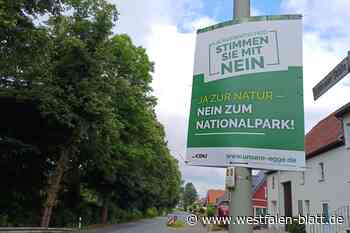 Nein zum Nationalpark auch aus Paderborn
