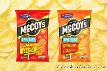 McCoy's releases 2 new limited edition Epic Eats crisp flavours