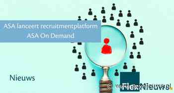 ASA lanceert recruitmentplatform ASA On Demand