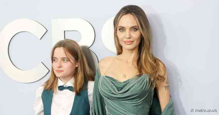 Angelina Jolie reveals bold new tattoo on Tony Awards red carpet