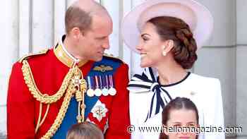 Princess Kate's 'affectionate exchange' with Prince William on palace balcony shows their 'deep and romantic bond'