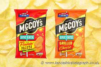 McCoy's releases 2 new limited edition Epic Eats crisp flavours