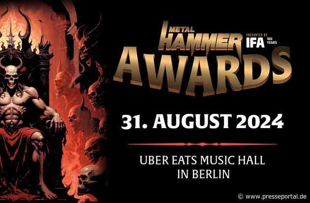 IFA und Metal Hammer bringen die Metal Hammer Awards im August 2024 zurück / Deutschlands einziger Preis für harte Musik feiert sein Comeback