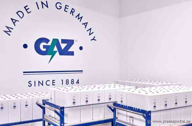 GAZ stellt innovative LFP-Speichersysteme vor