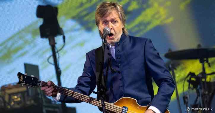 Sir Paul McCartney announces first UK arena shows in six years