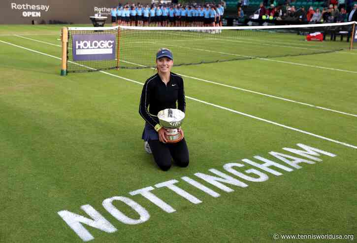 Nottingham winner Katie Boulter 'threatens' to leave her boyfriend De Minaur!