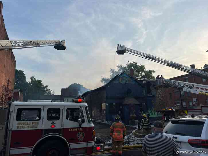 The Old Pink suffers significant damage in fire