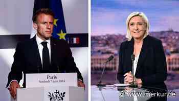Macron geht Risiko: Partei von Le Pen dominiert Umfragen vor Neuwahlen in Frankreich