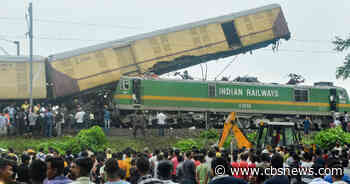 Harrowing scenes as freight train slams into passenger train in India