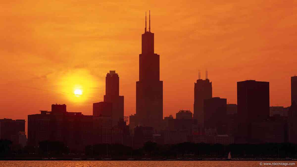 Chicago weather: Near-record warmth with temperatures feeling like 105; air quality alert issued