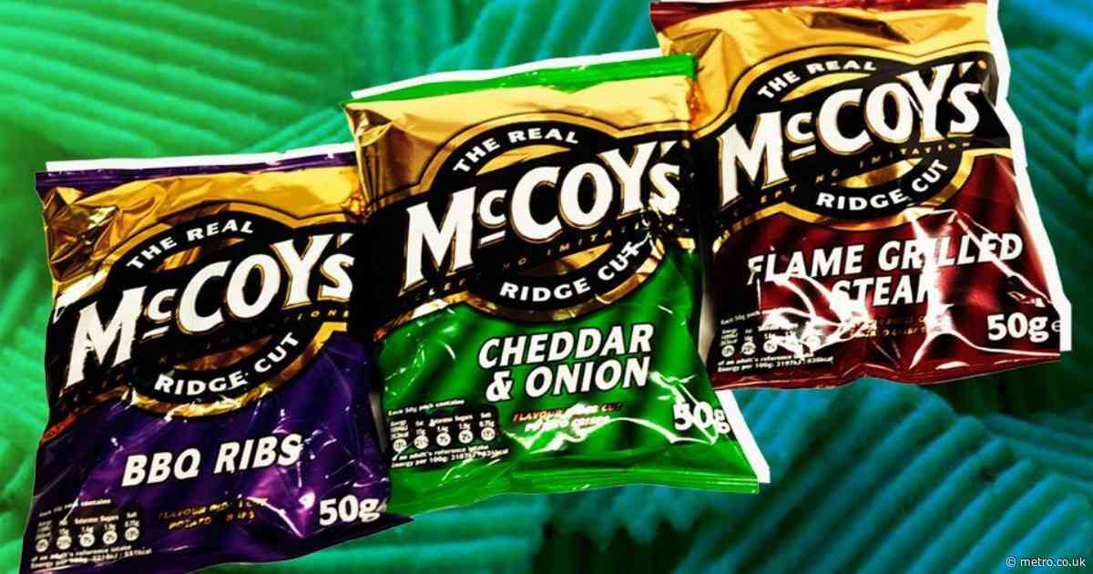 McCoy’s is launching two ‘exciting’ new crisp flavours