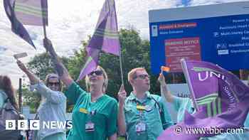 Healthcare assistants walk out in dispute over pay