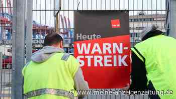 Verdi ruft zu Warnstreik in großen deutschen Häfen auf – „Da geht gerade nicht viel“