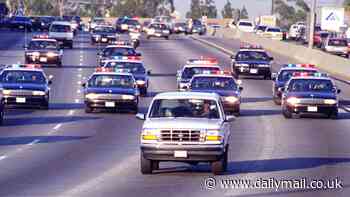 OJ Simpson's infamous Bronco chase turns THIRTY: How NFL legend's hours-long standoff with cops on LA freeway transfixed America
