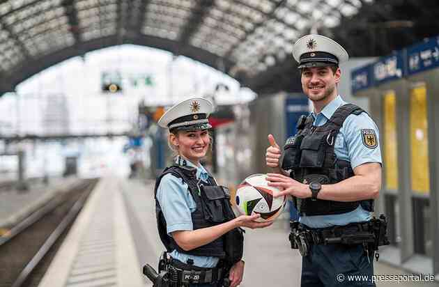 BPOLI MD: Anlässlich der Fußball-EM 2024 - Bundespolizei in Sachsen-Anhalt gibt Hinweise für sichere Reise mit der Bahn