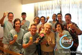 WZC Oosterzonne klinkt op 101-jarige Jeanne