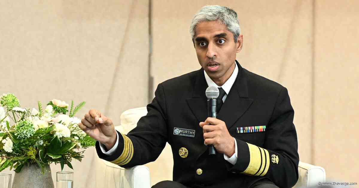 The US surgeon general wants tobacco-like warning labels on social media